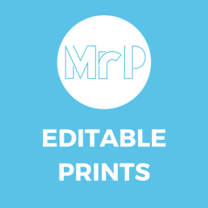 Editable Prints