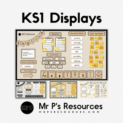Grobrain Display Displays | Mr P's Resources